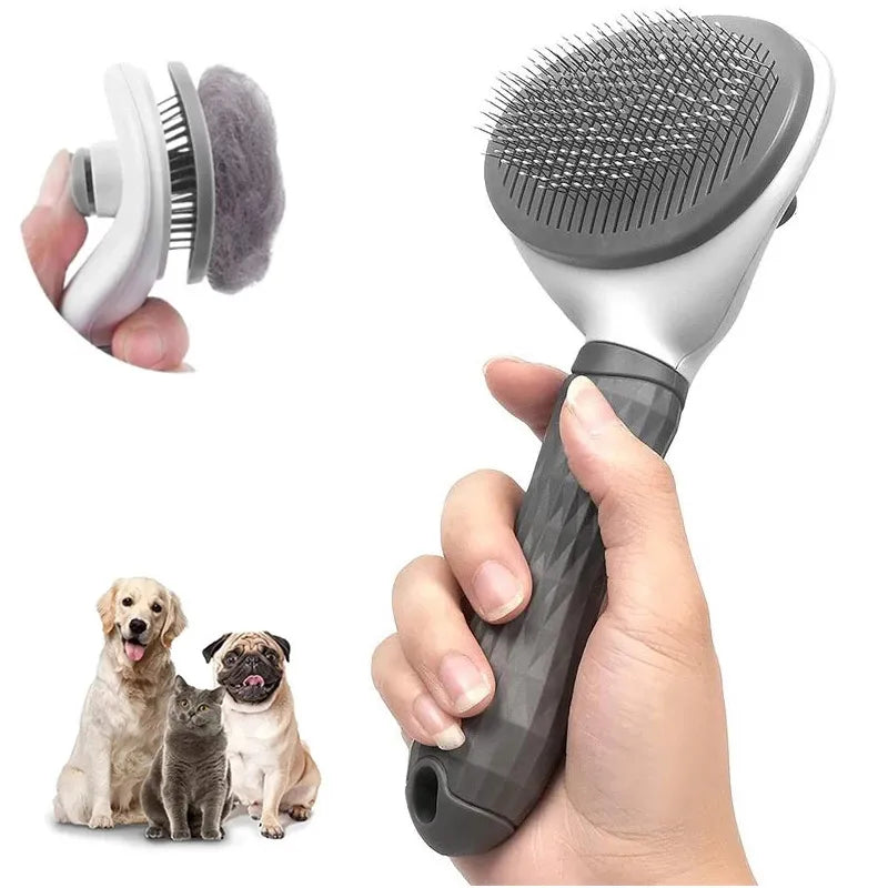 Pet Comb Stainless Steel Needle Comb Dog And Cat Hair Removal