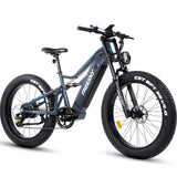 2023 FREESKY Adult Electric Bike 35MPH Fat Tire Snow Electric Bike 1000W