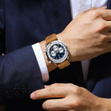 POEDAGAR Top Brand Luxury Men Watches