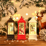 1pc Christmas Lantern Candle Night For Party Decoration