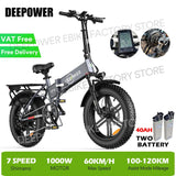 DEEPOWER A1 Folding Electric Bicycle