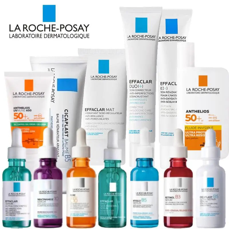 Original LA ROCHE POSAY Skin Care Serum B5 Lotion Set