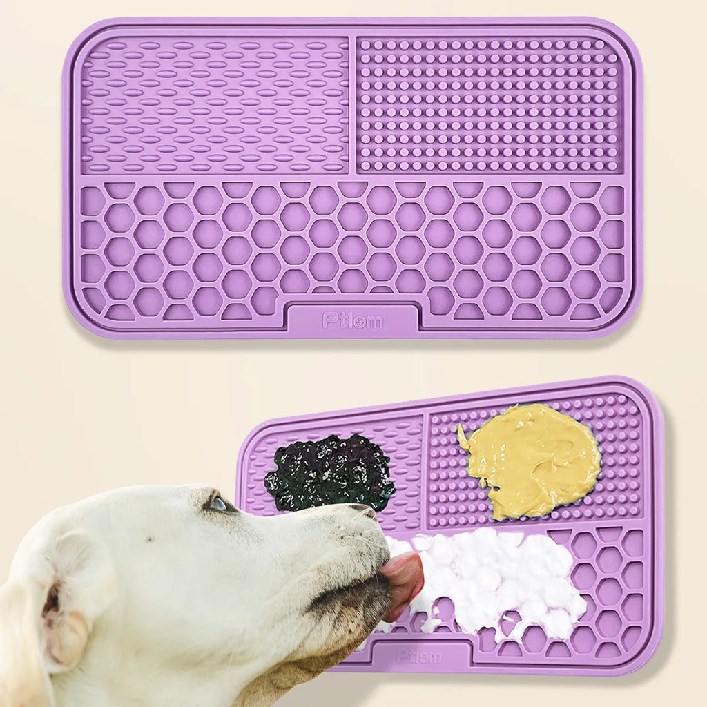 Pet Placemat Cat Slow Feeding Mats Dog Silicone Pets Eating