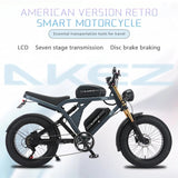 2023 New 48V 750W 1500W AKEZ Electric Bicycle