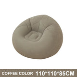 Large Lazy Inflatable Sofa Chairs PVC Lounger Seat