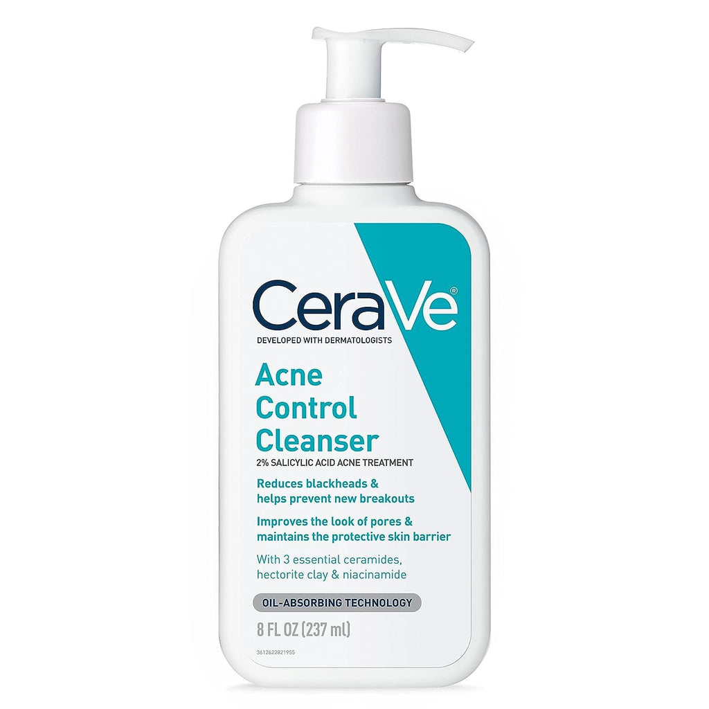 CeraVe Face Wash Acne Control Cleanser